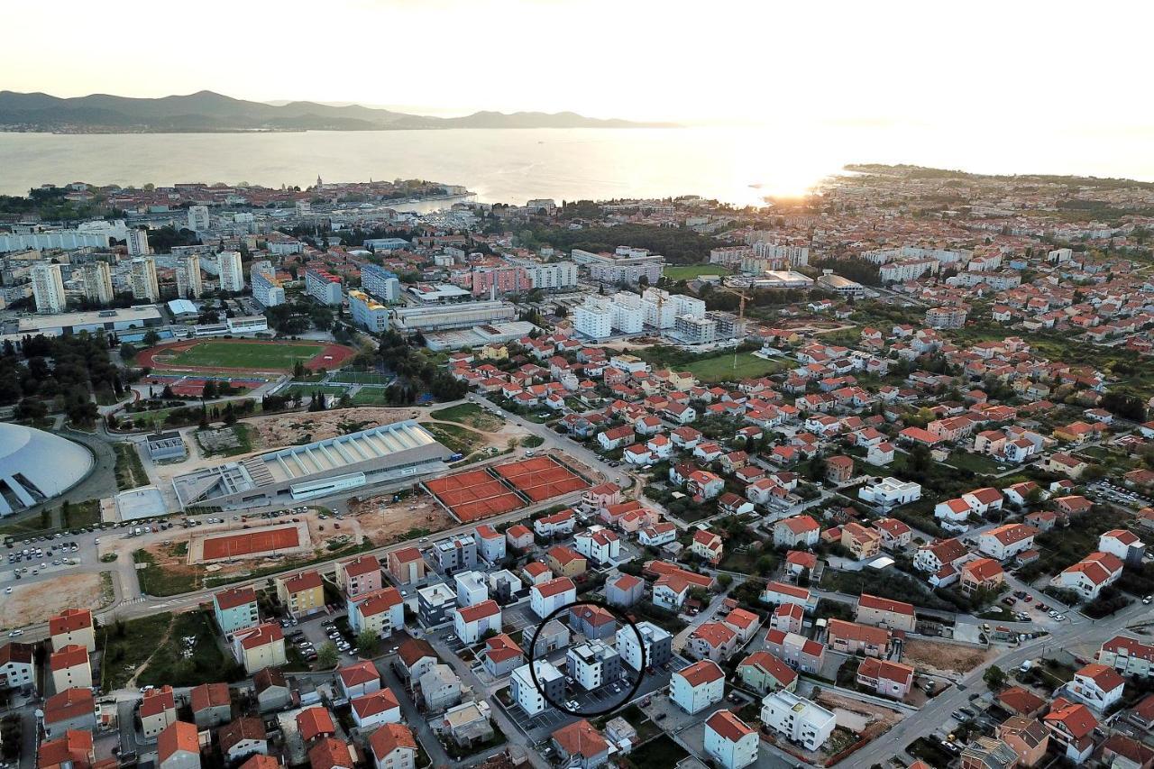 Esso Private Roof Terrace Apartment Zadar Luaran gambar
